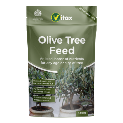 Buy Vitax Olive Tree Fertiliser 0.9kg Pouch From JDS DIY