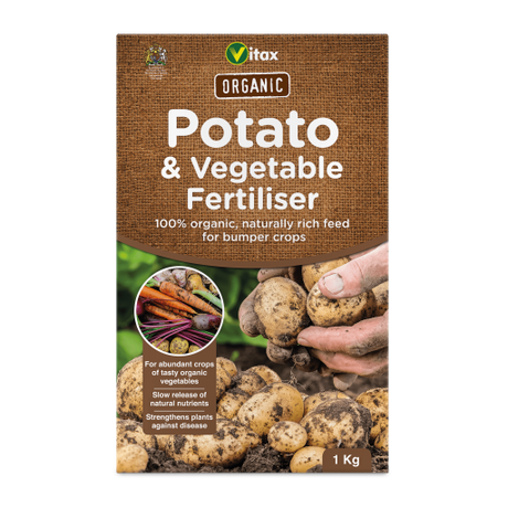 Buy Vitax 1Kg Organic Potato Fertiliser From JDS DIY