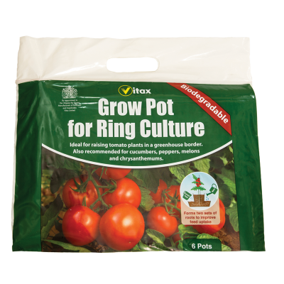 Vitax Grow Pots For Ring Culture Pack 6