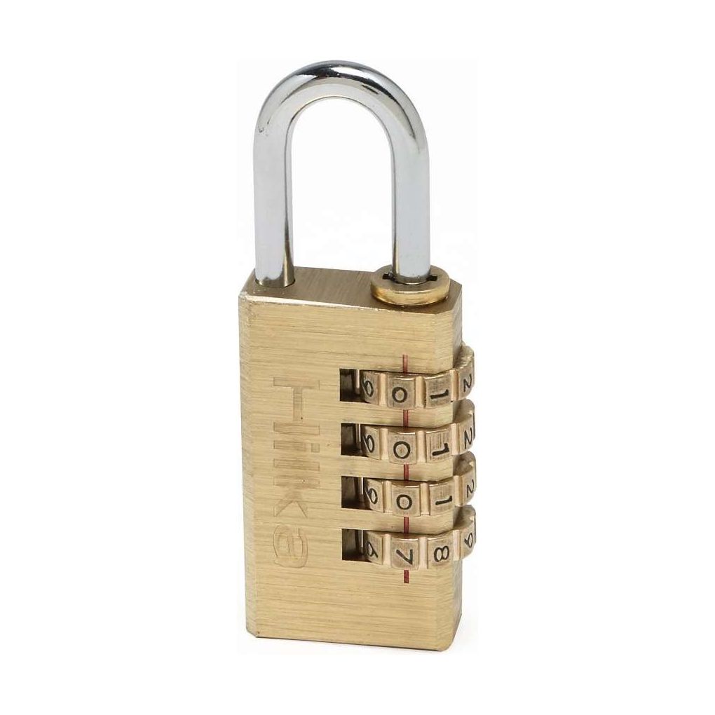 Hilka 30Mm Brass Combination Padlock