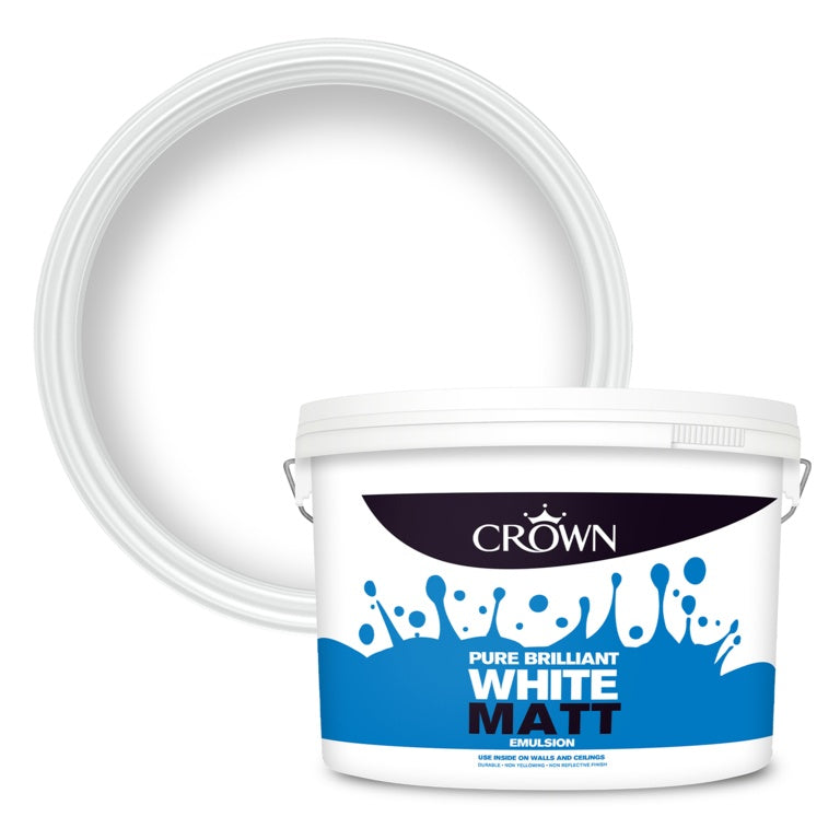 Crown - Matt Paint - Pure Brilliant White