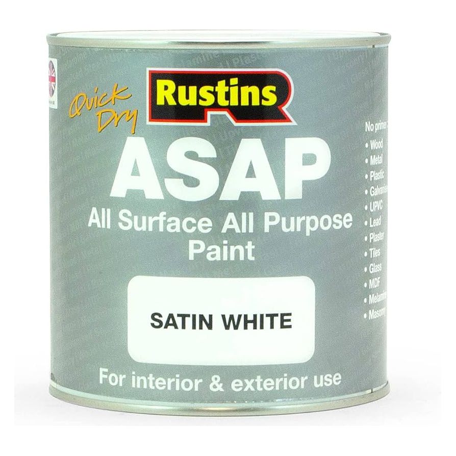 Rustins All Surface All Purpose Paint - Satin