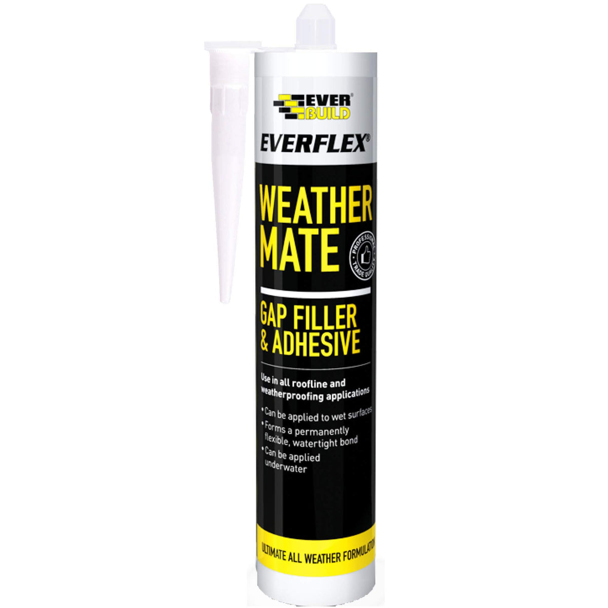 Everbuild Weathermate Gap Filler & Adhesive - 295ml