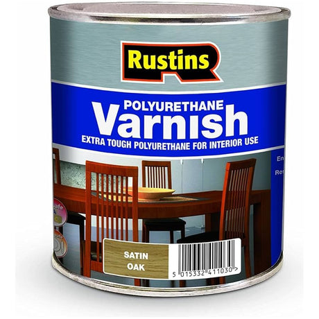 Rustins Polyurethane Varnish - Satin