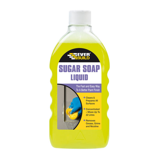 Everbuild Sugar Soap Liquid T/S, 500ml