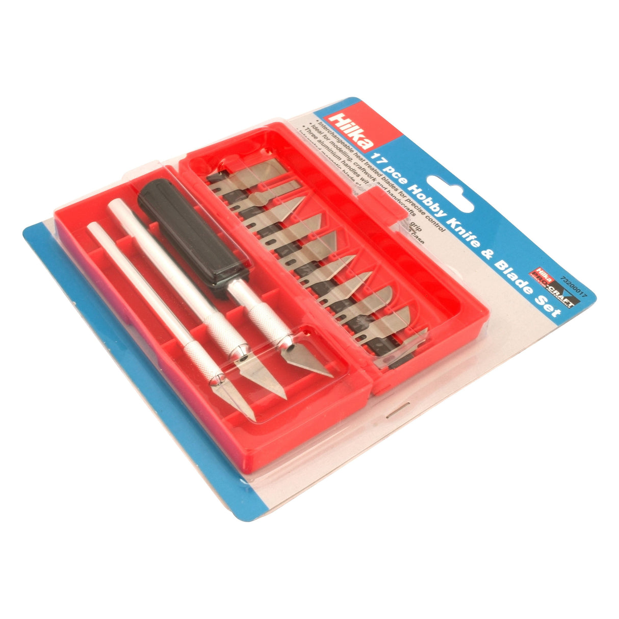 Hilka 17 e Hobby Knife & Blade Set