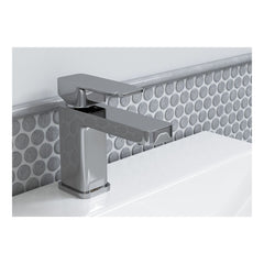 Burnden Cloakroom Basin Mixer & Waste - Chrome