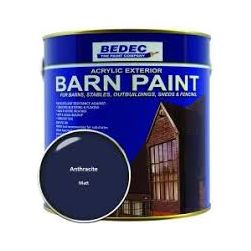 Bedec Barn Paint 2.5L Matt Anthracite