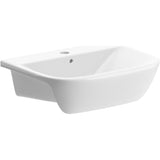 Series 6 520x400mm 1TH Semi Recessed Basin