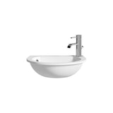 Space Saver 490x355mm 1TH Semi Recessed Basin