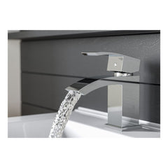 Rain Cloakroom Basin Mixer - Chrome