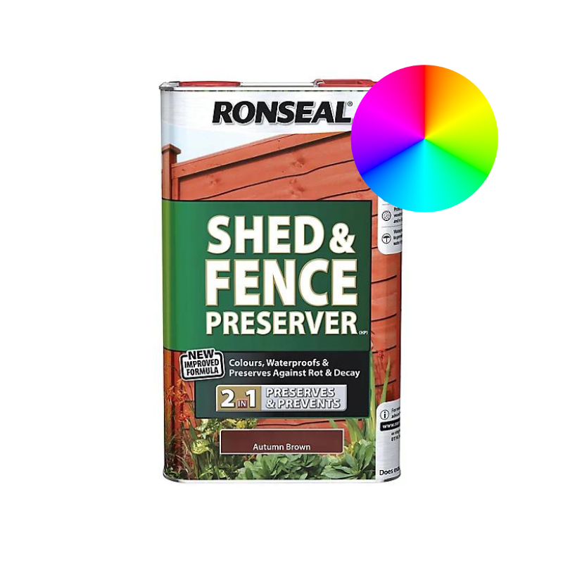 Ronseal Shed and Fence Preserver - 5L