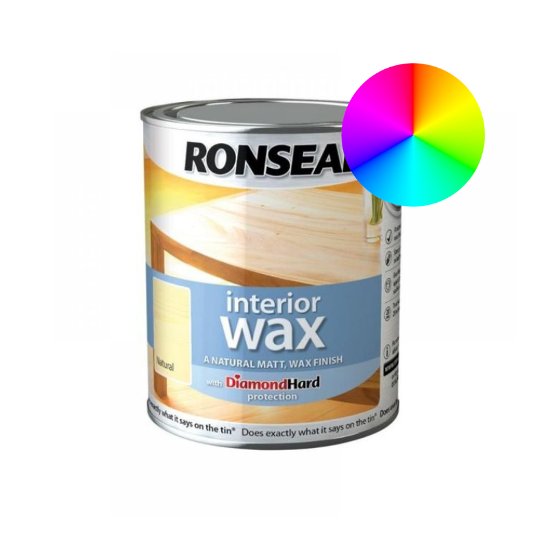 Ronseal Interior Wax - Matt - 750ml