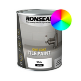 Ronseal One Coat Tile Paint - Satin - 750ml