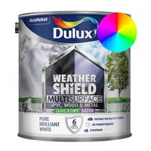 Load image into Gallery viewer, Dulux Weathershield Quick Dry Satin Multi-Surface Paint
