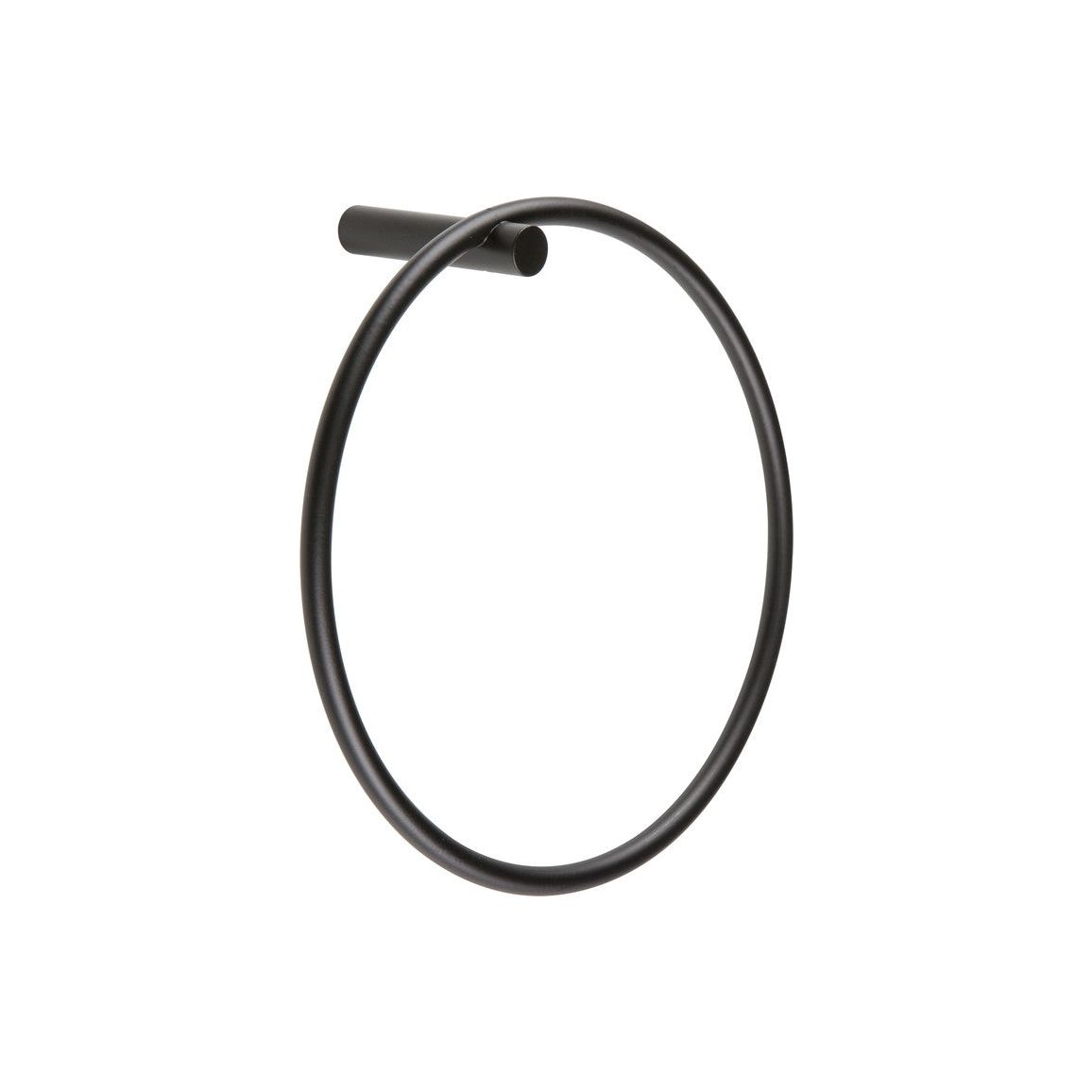 Aura Towel Ring - Black