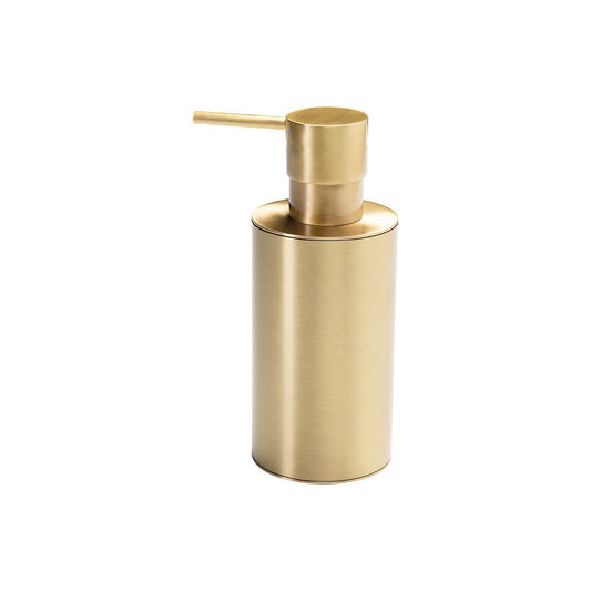 Aura Wall Mounted Soap Dispenser - Brushed Brass