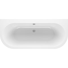 Contour Back To Wall SUPERCAST 1700x750x600mm 0TH Bath w/Legs