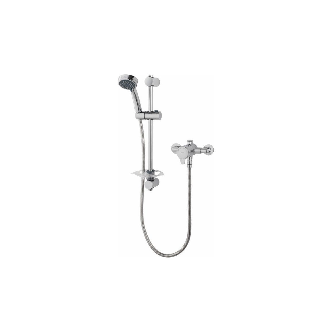 Triton Dene Sequential Thermostatic Mixer Shower - Chrome