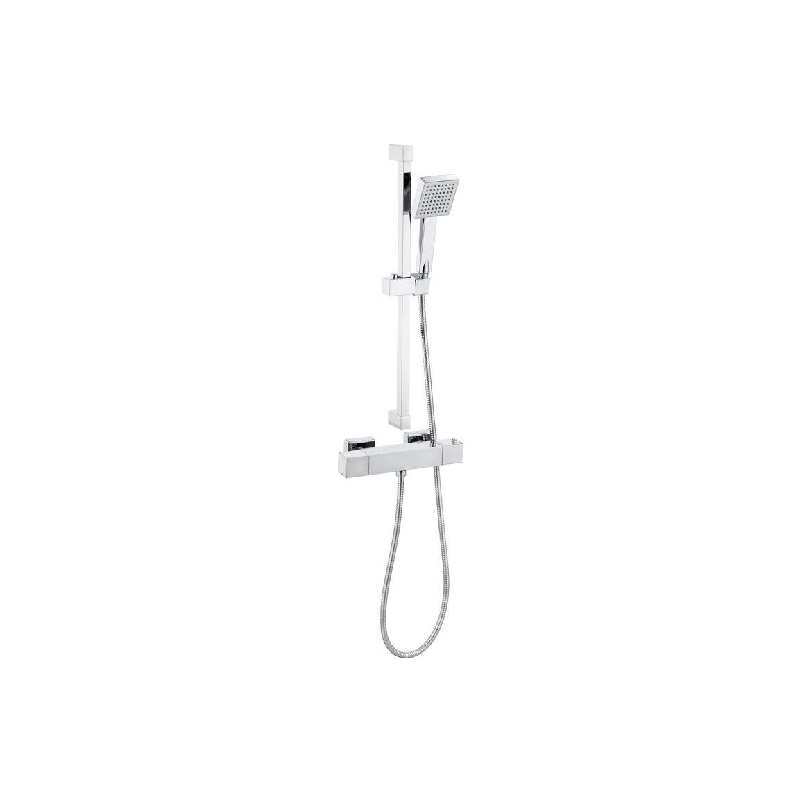 Como Cool-Touch Thermostatic Bar Mixer Shower - Chrome