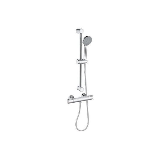 Tigris Cool-Touch Thermostatic Bar Mixer Shower - Chrome