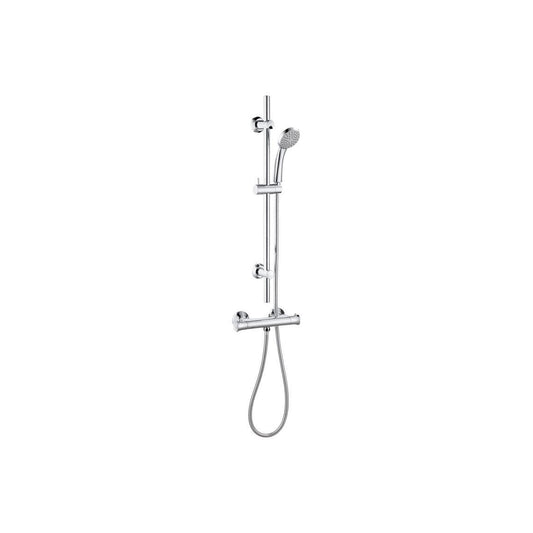 Rio Thermostatic Bar Mixer Shower - Chrome