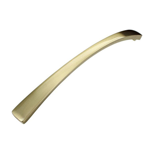 170mm Bow Handle - Brushed Brass