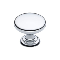 38mm Round Knob Handle - Chrome