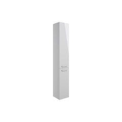 Lottie 350mm Floor Standing 2 Door Tall Unit - Grey Gloss