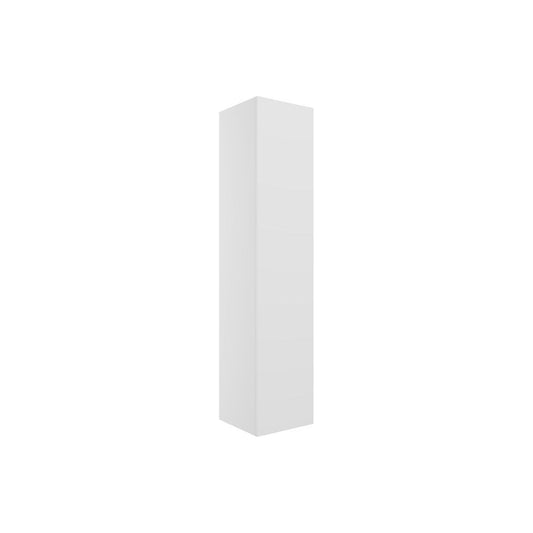 Henshall 350mm Wall Hung 1 Door Tall Unit - Matt White