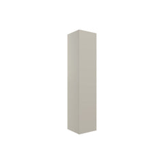 Henshall 350mm Wall Hung 1 Door Tall Unit - Matt Latte