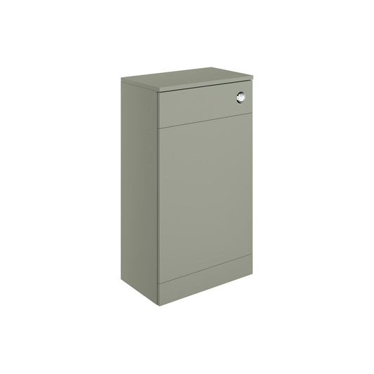 Henshall 500mm WC Unit - Matt Olive Green