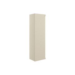 Basset 350mm Wall Hung 1 Door Tall Unit - Matt Cotton