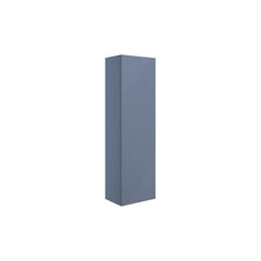 Reed 350mm Wall Hung 1 Door Tall Unit - Matt Smoke Blue