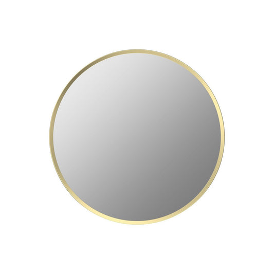 Sorrento 600mm Round Mirror - Brushed Brass