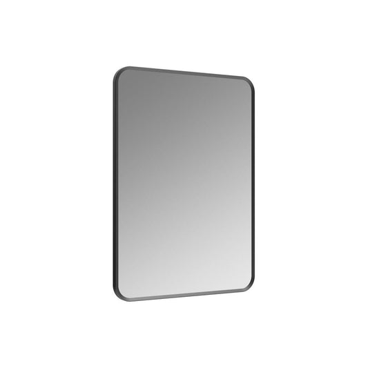 Sorrento 600x800mm Rectangle Mirror - Matt Black