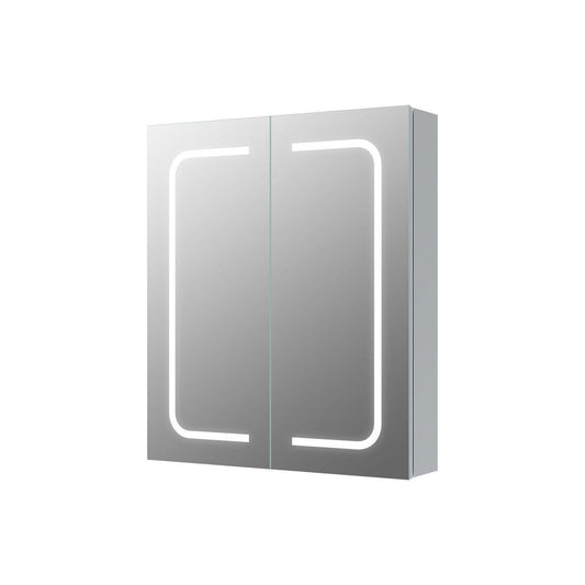 Olympus 600mm 2 Door Front-Lit LED Mirror Cabinet