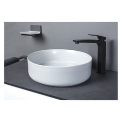 Oscar 355mm Ceramic Round Washbowl & Waste