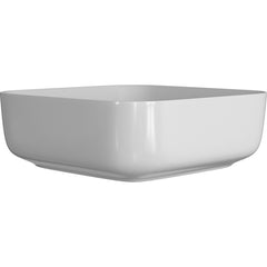 Oscar 400mm Ceramic Square Washbowl & Waste