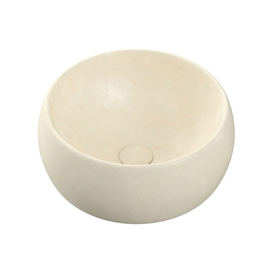 Hilton 400mm Ceramic Washbowl - Stone Effect