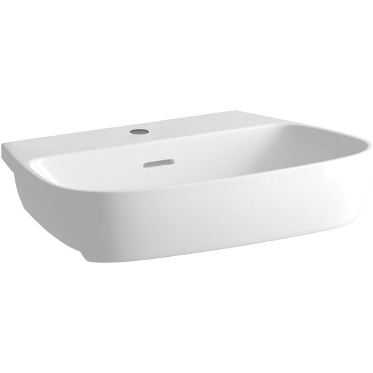 Florence 495x415mm 1TH Semi Recessed Basin