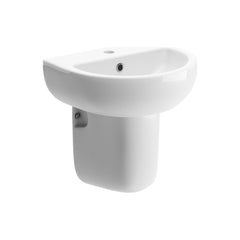 Siena 450x400mm 1TH Basin & Semi Pedestal