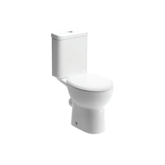 Siena Close Coupled Open Back WC & Soft Close Seat