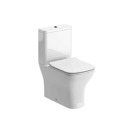 Series 6 Short Projection Close Coupled Fully Shrouded WC & Slim Soft Close Seat