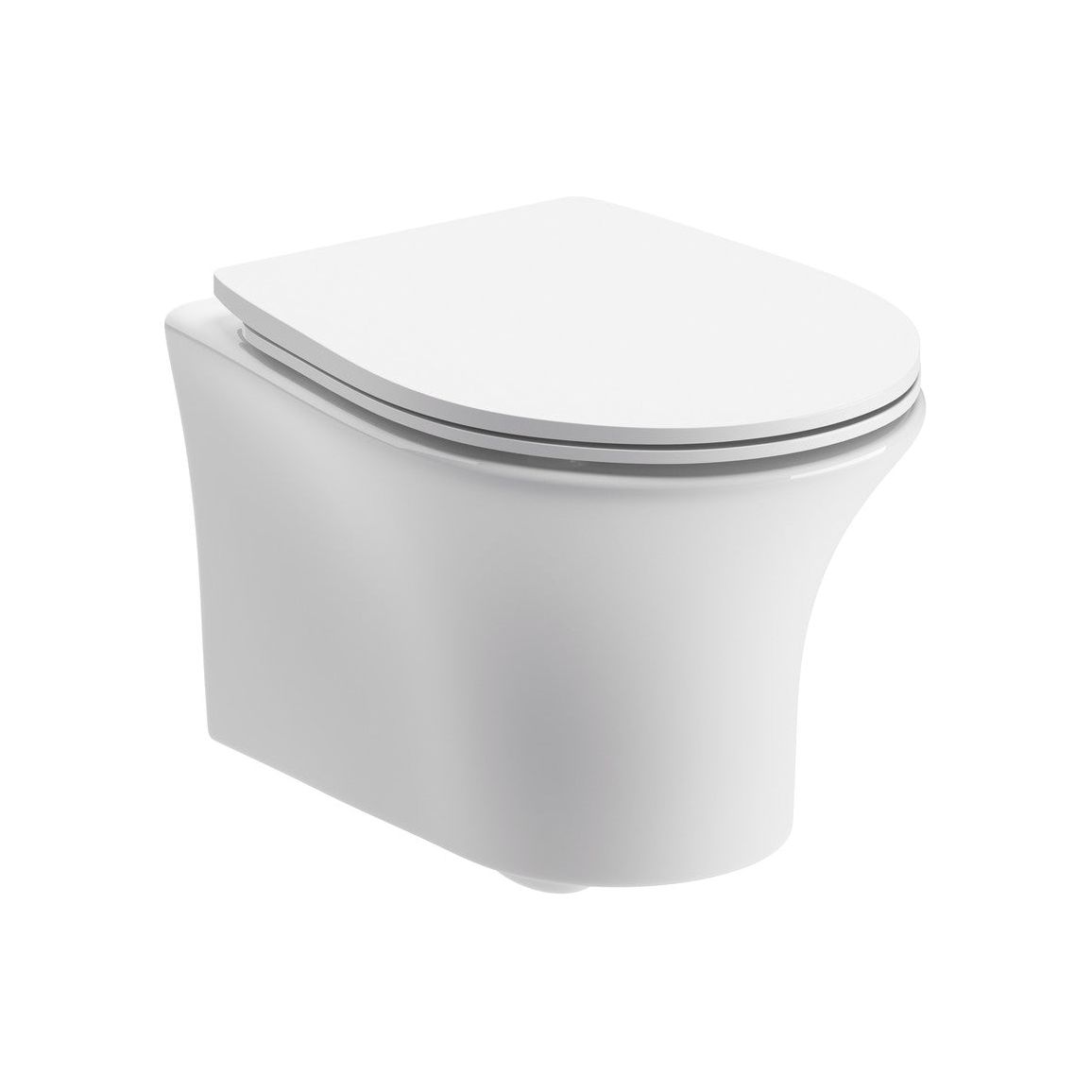 Addison Rimless Wall Hung WC & Soft Close Seat