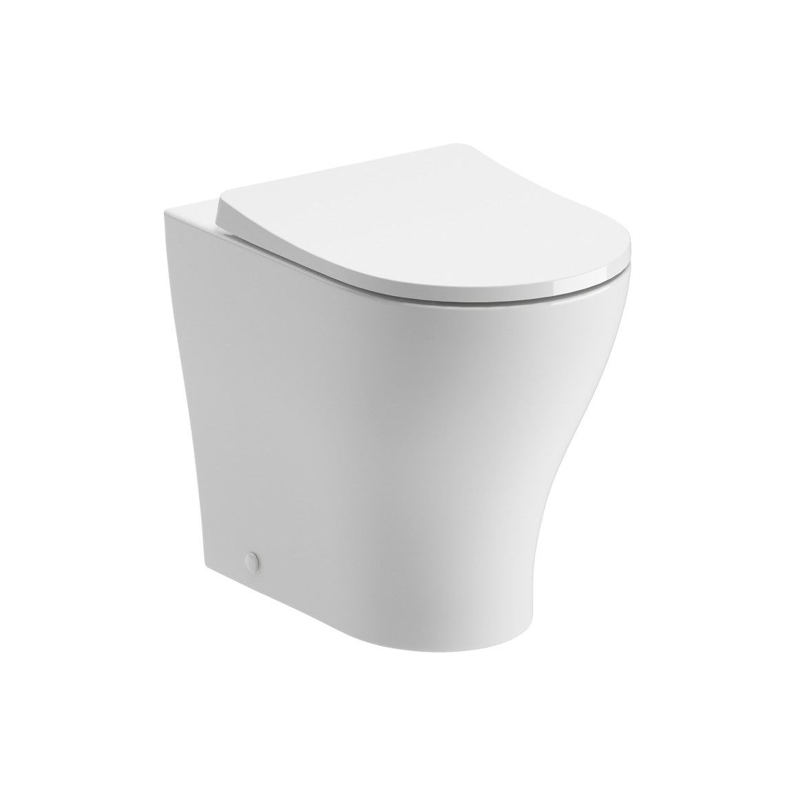 Maya Rimless Back To Wall WC & Soft Close Seat