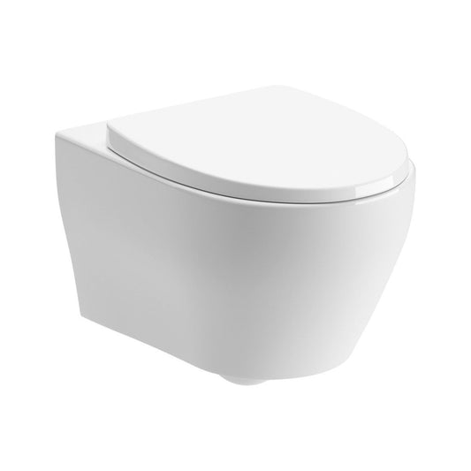 Maya Slim Soft Close Toilet Seat - White