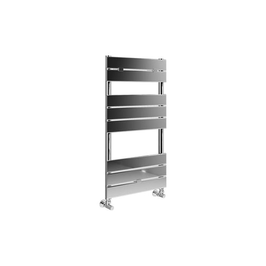 Ascott Square Ladder Radiator (500x840mm) - Chrome