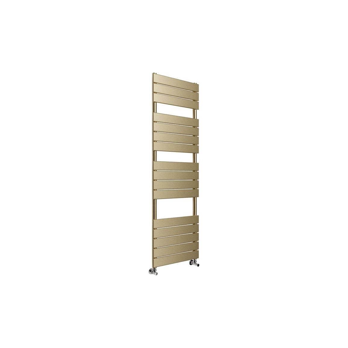 Ascott Square Ladder Radiator (500x1500mm) - Brushed Brass