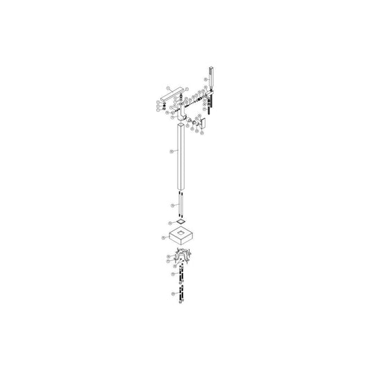 Edition Floor Standing Bath/Shower Mixer - Chrome